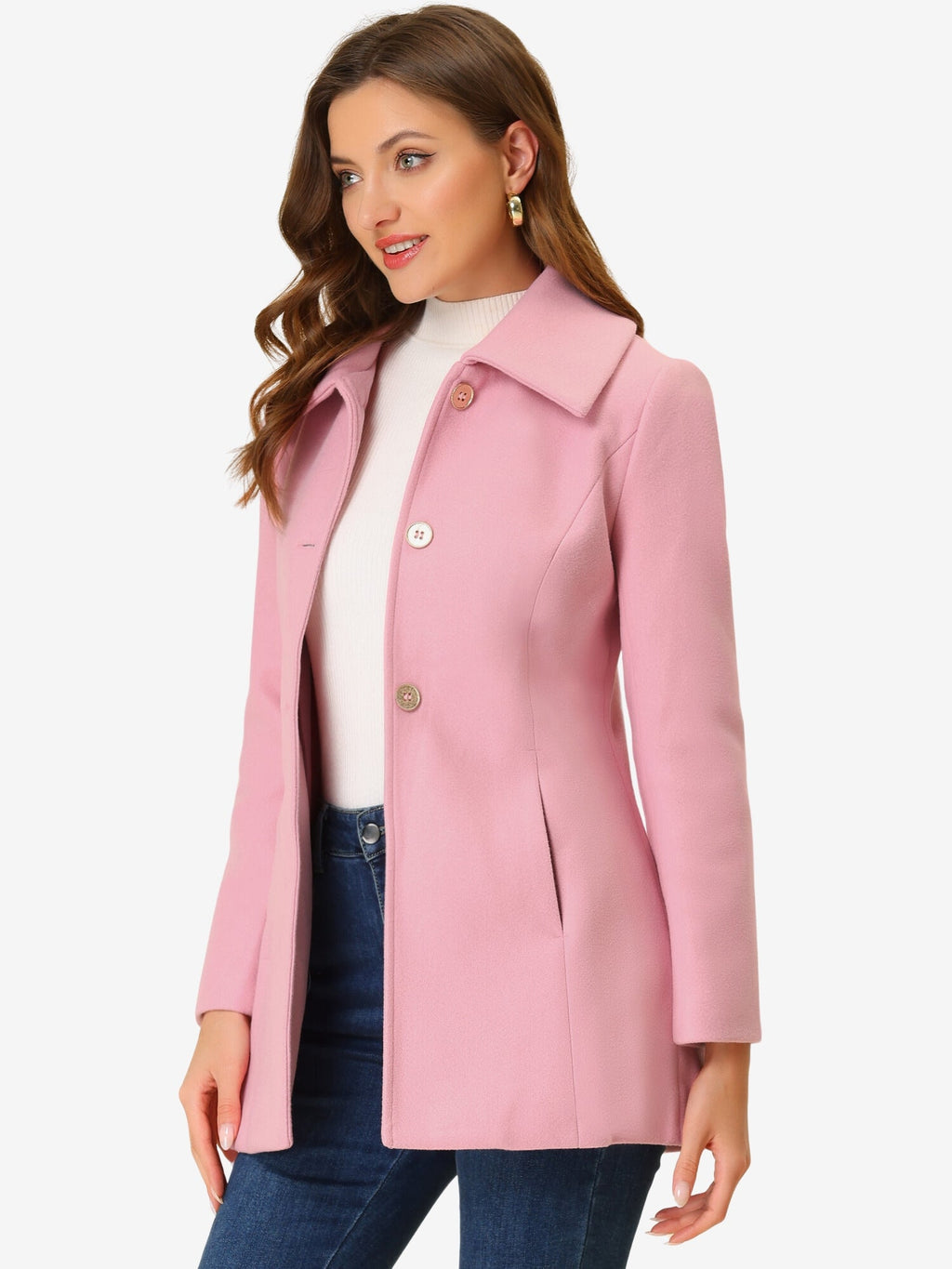 Bowtie Back A-Line Coat