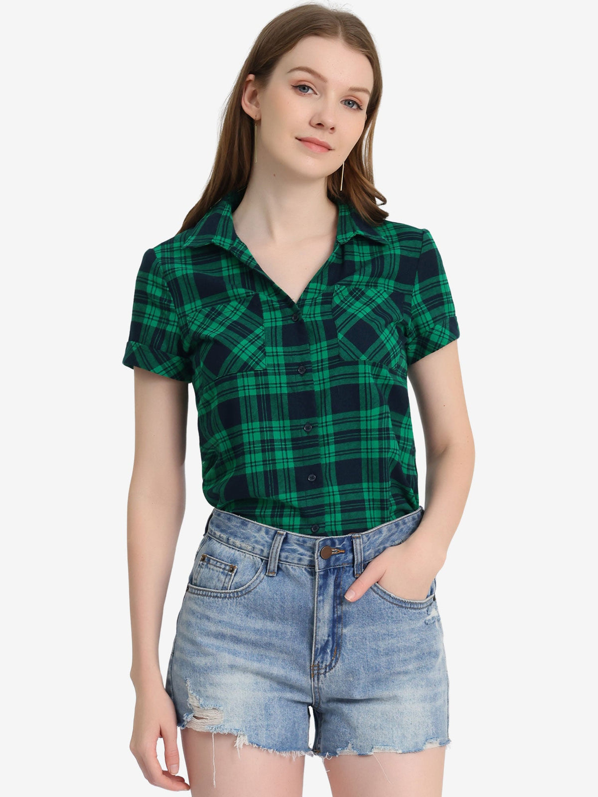 Lightweight Flannel Short Sleeve