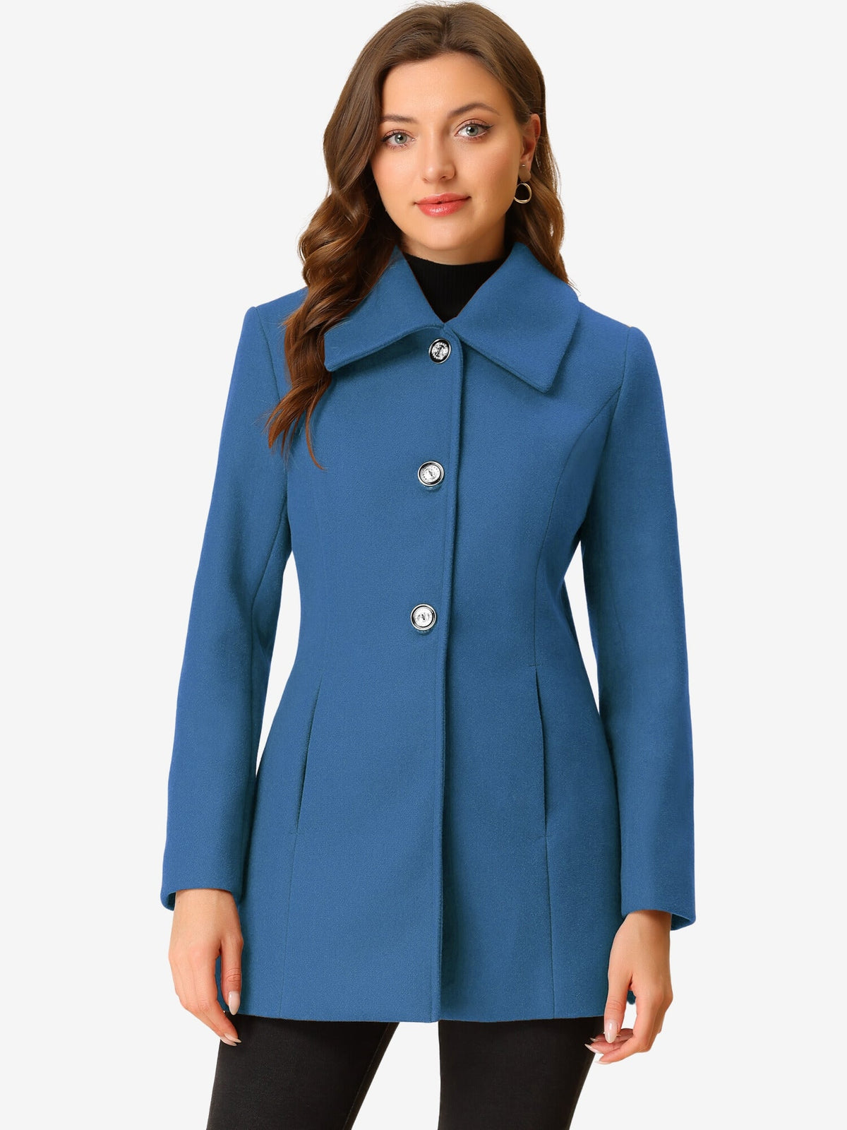 Bowtie Back A-Line Coat