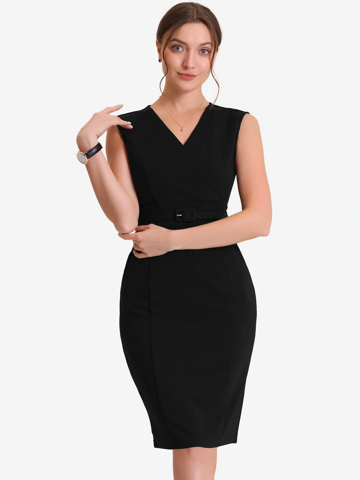Slim Sleeveless Bodycon Dress