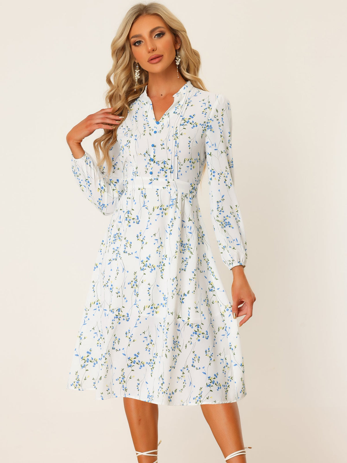 Casual Polyester Holiday Dress