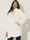 Cloud Wrap Faux Fur Coat