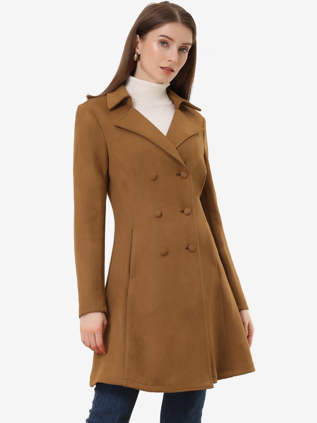 Stretch-Casual Peacoat