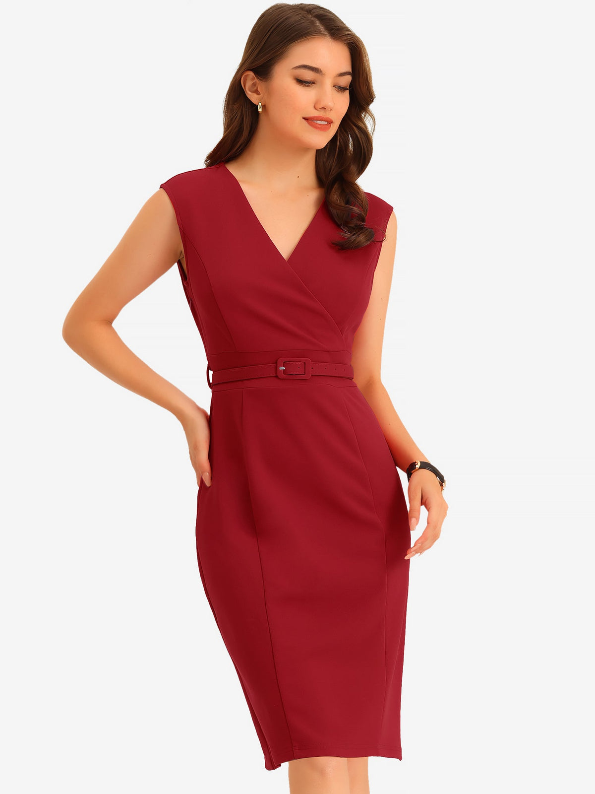 Slim Sleeveless Bodycon Dress