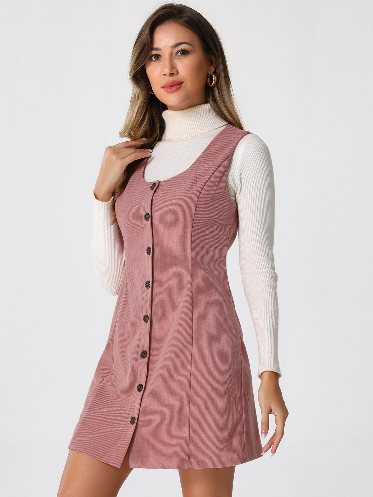 Scoop Neck Sleeveless Dress