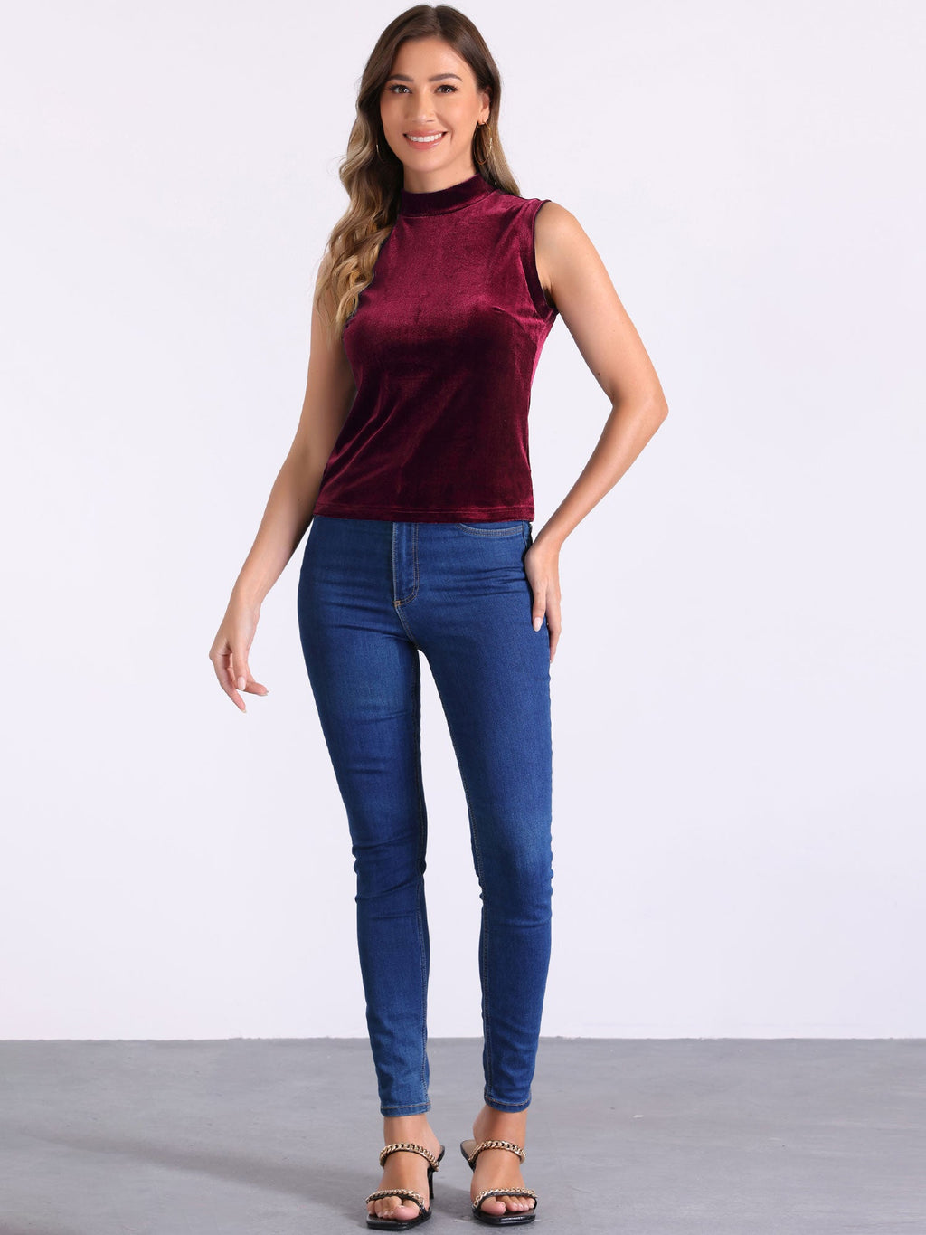Stretch Casual Crew Tank