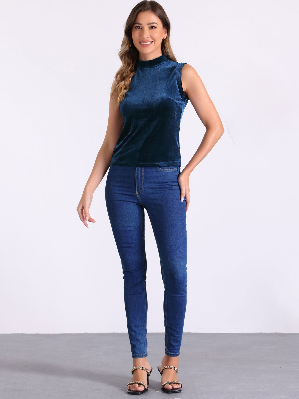 Stretch Casual Crew Tank