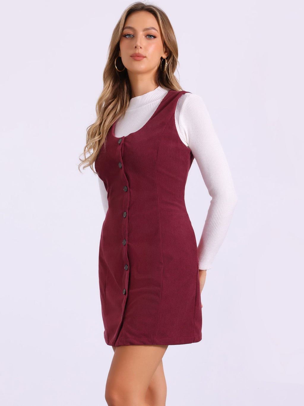Scoop Neck Sleeveless Dress
