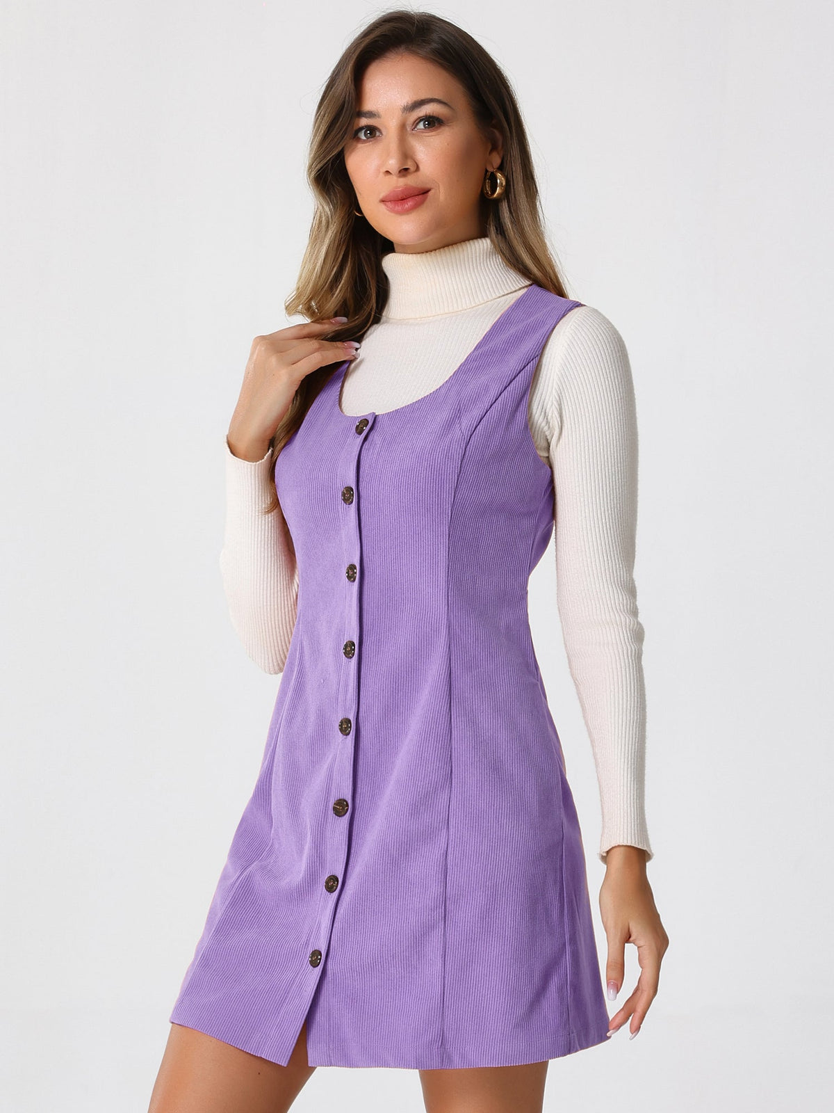 Scoop Neck Sleeveless Dress