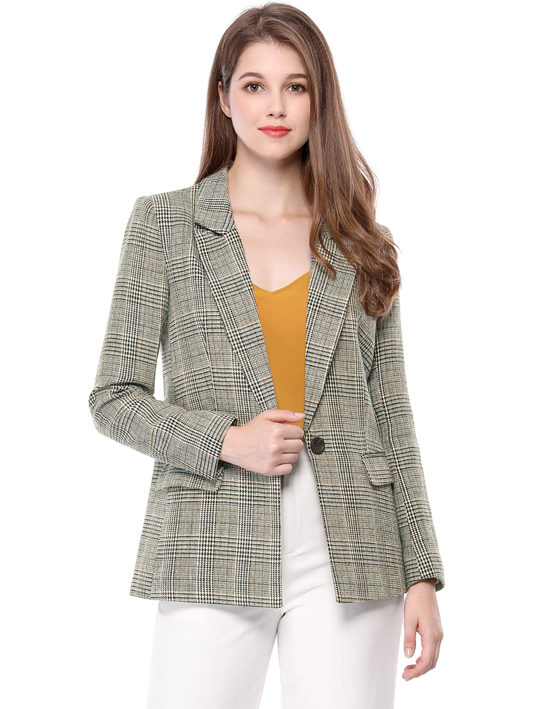 Back-Vent Polyester Classic Blazer