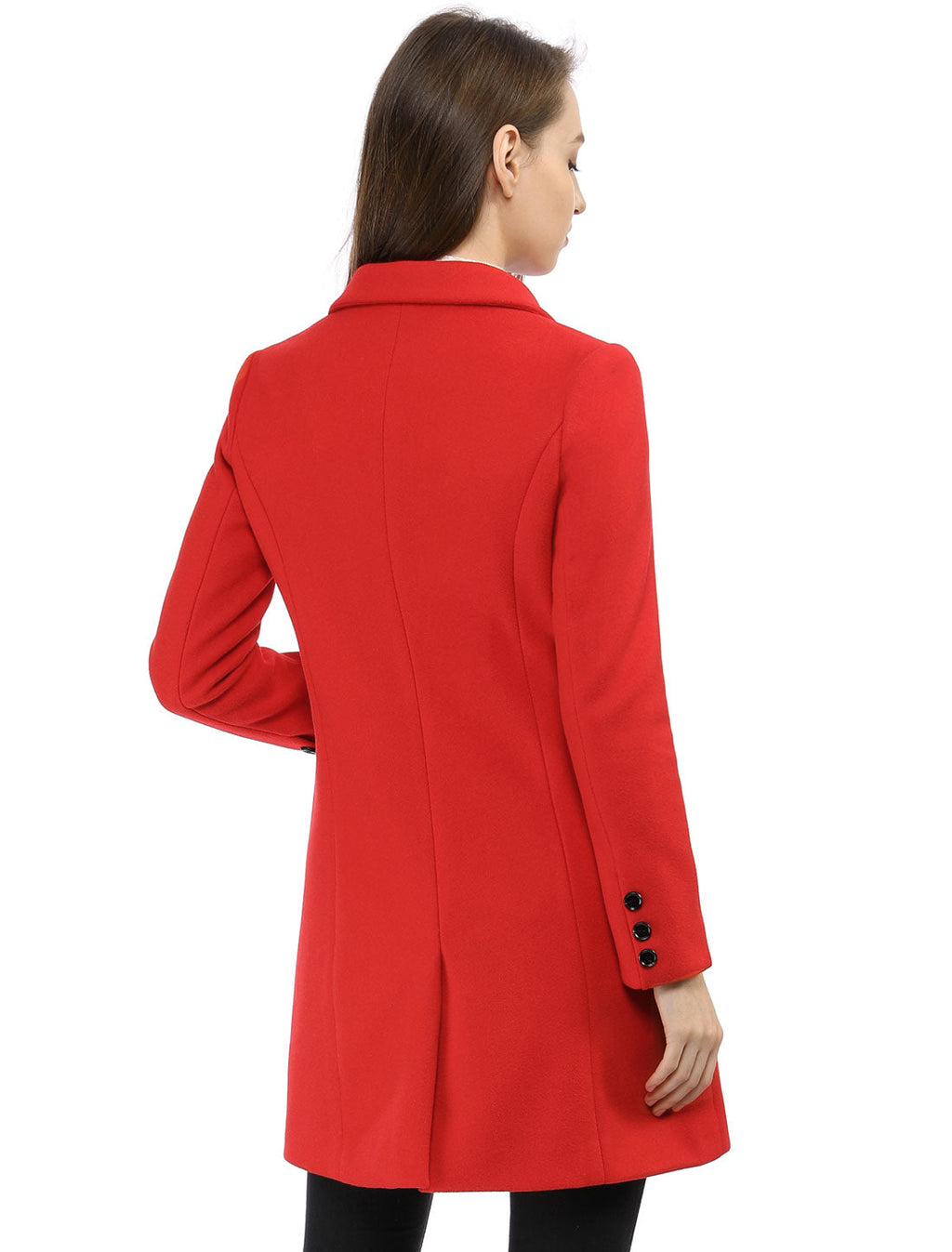Double-Breasted Lined Overcoat