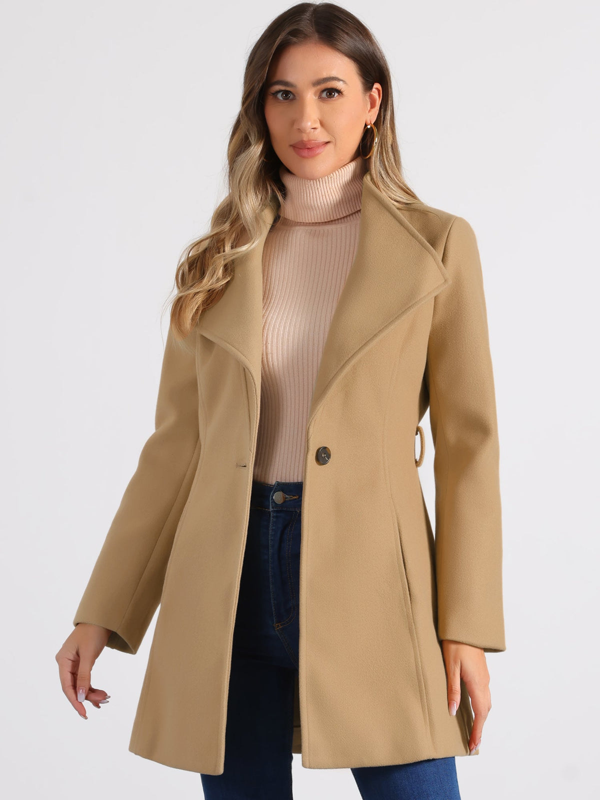 Cloud Ridge Belted Coat