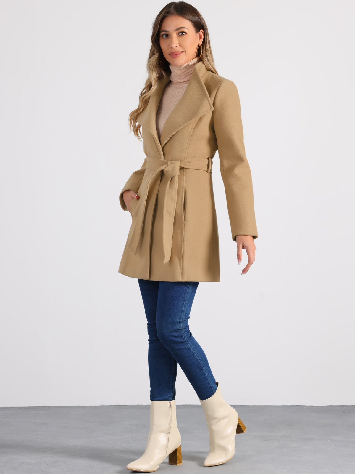 Cloud Ridge Belted Coat