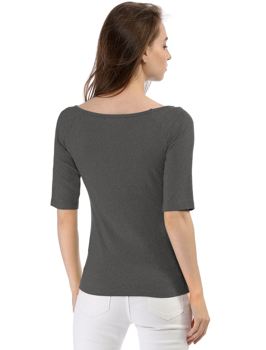 Hip-Length Slim Stretch Tee