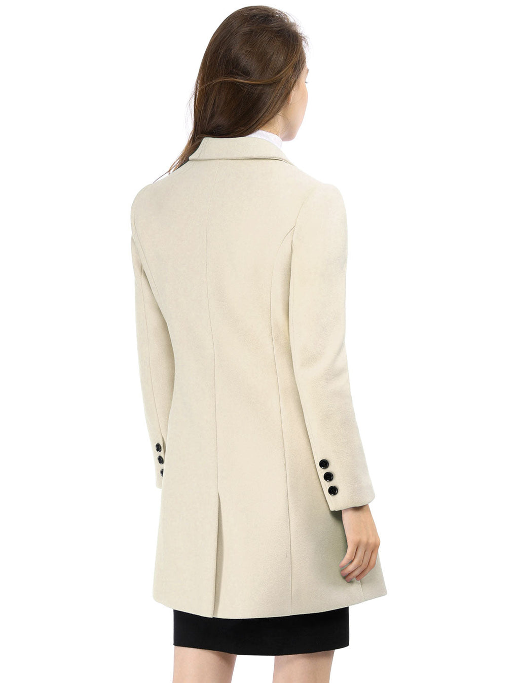 Double-Breasted Lined Overcoat