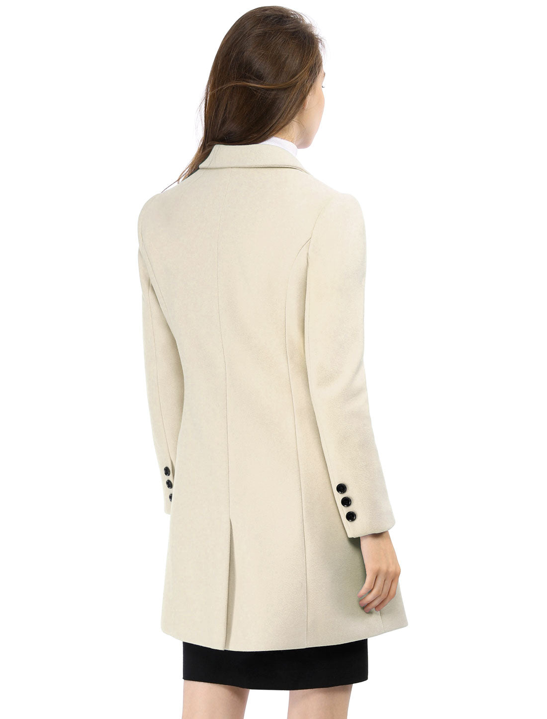 Double-Breasted Lined Overcoat