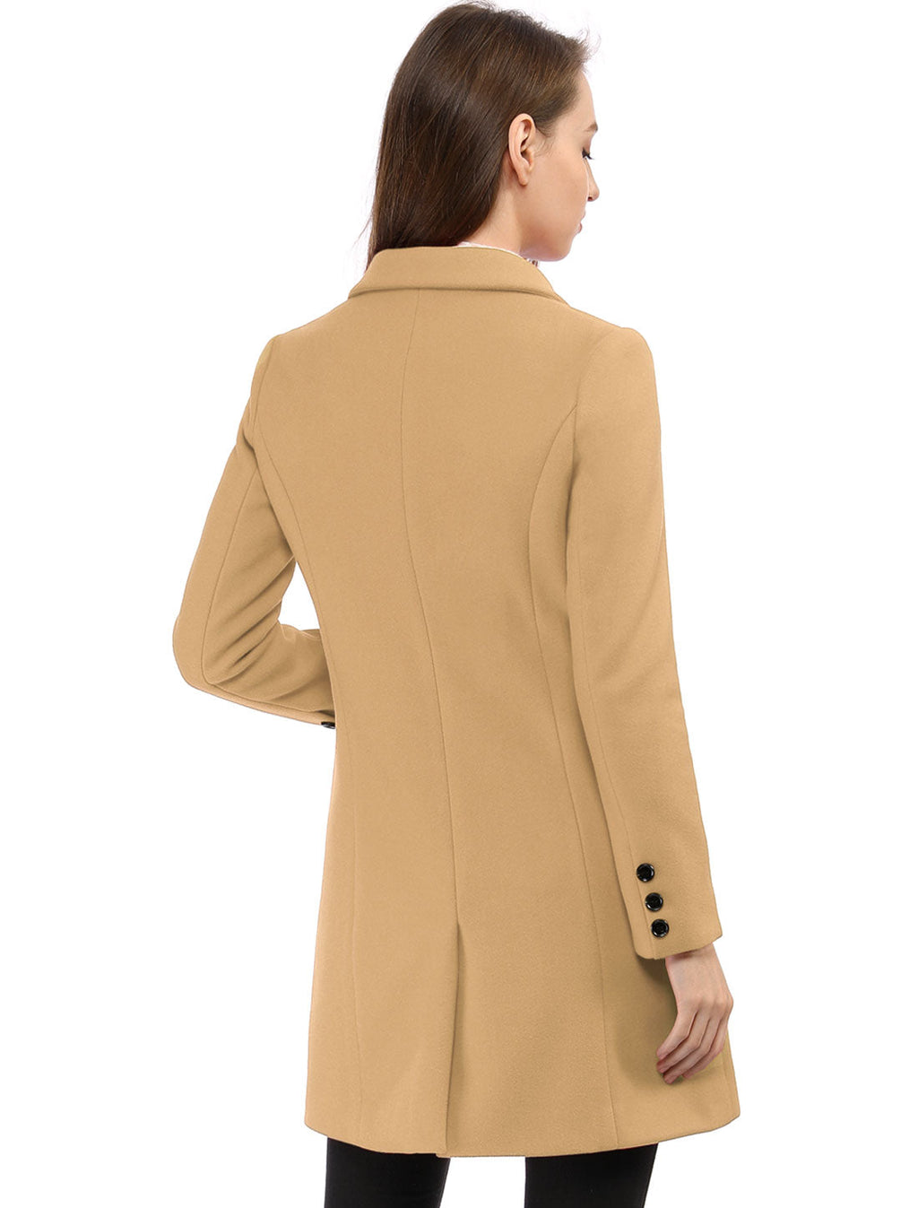 Double-Breasted Lined Overcoat