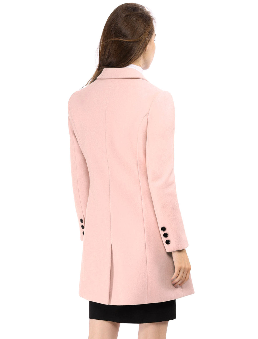 Double-Breasted Lined Overcoat