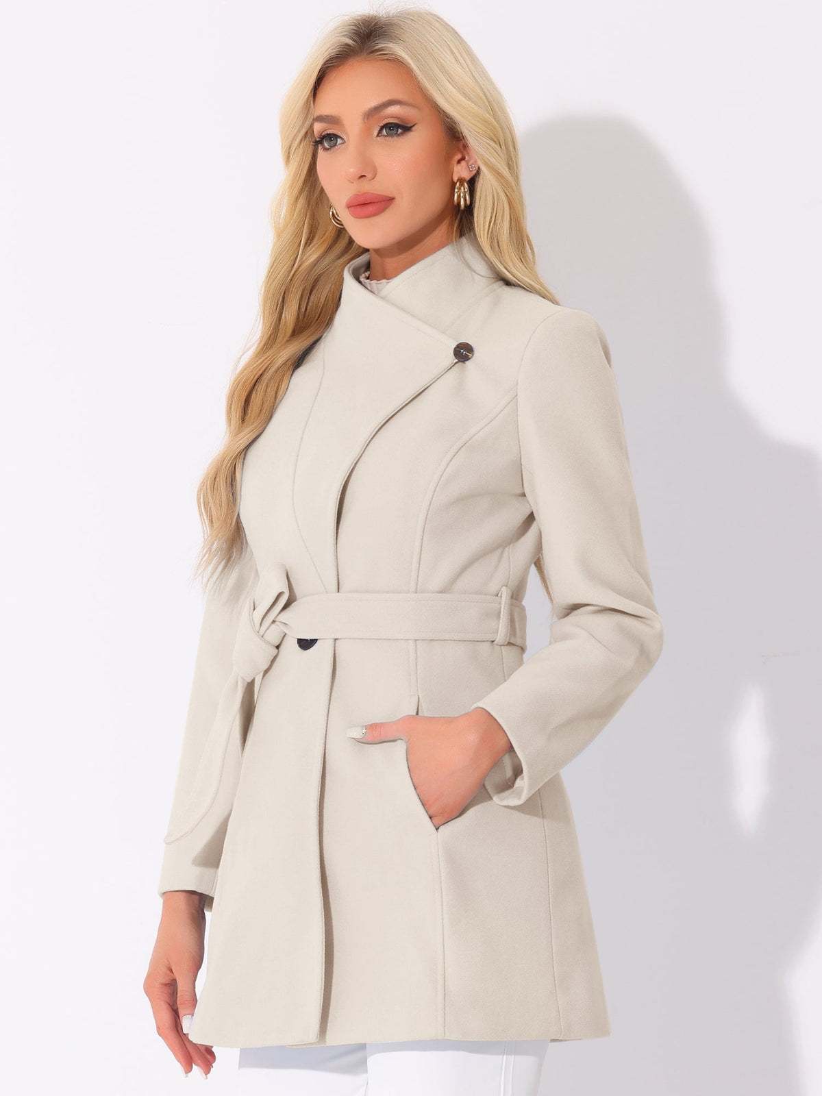 Cloud Ridge Belted Coat