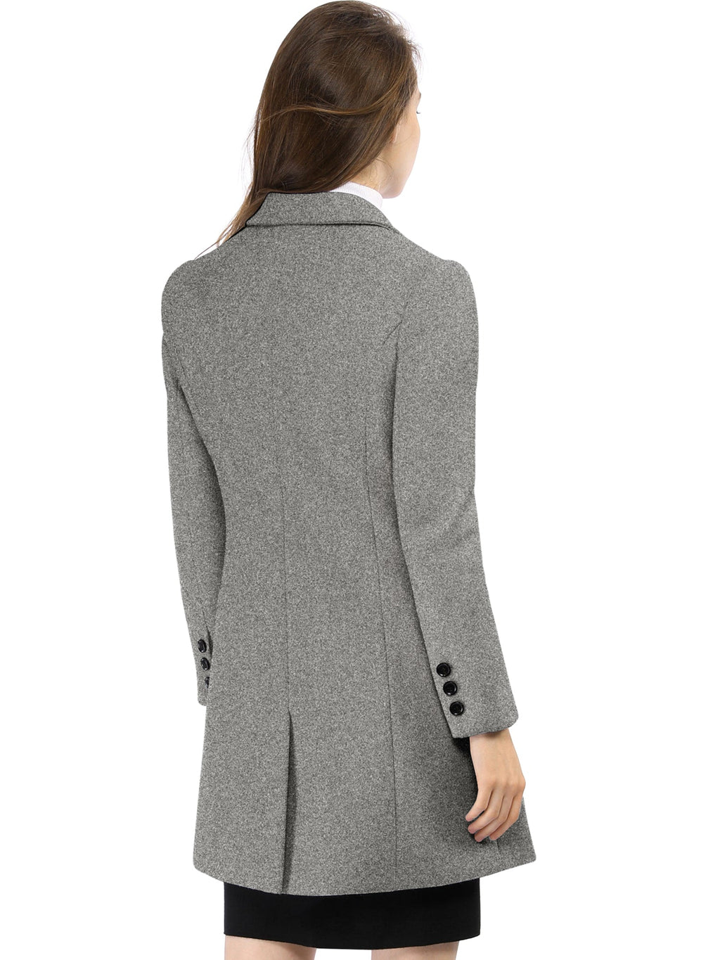 Double-Breasted Lined Overcoat
