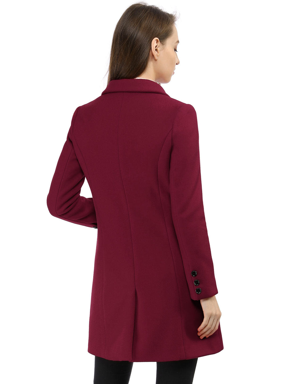 Double-Breasted Lined Overcoat