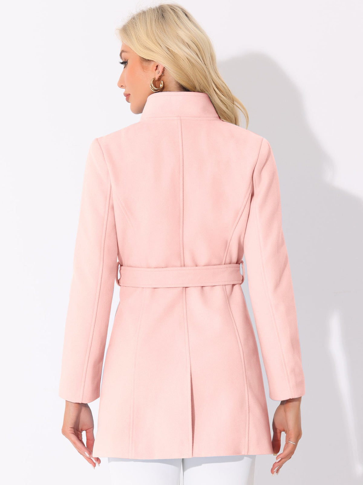 Button-Closure Classic Trench