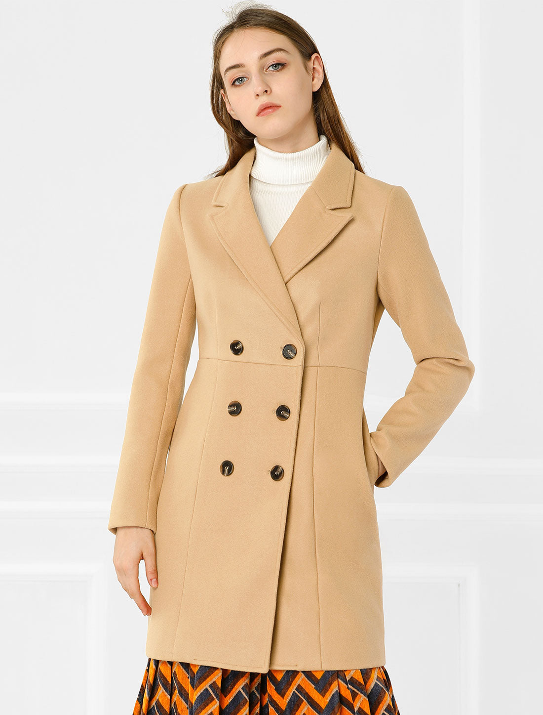 Slant Pocket Belted Classic Trench