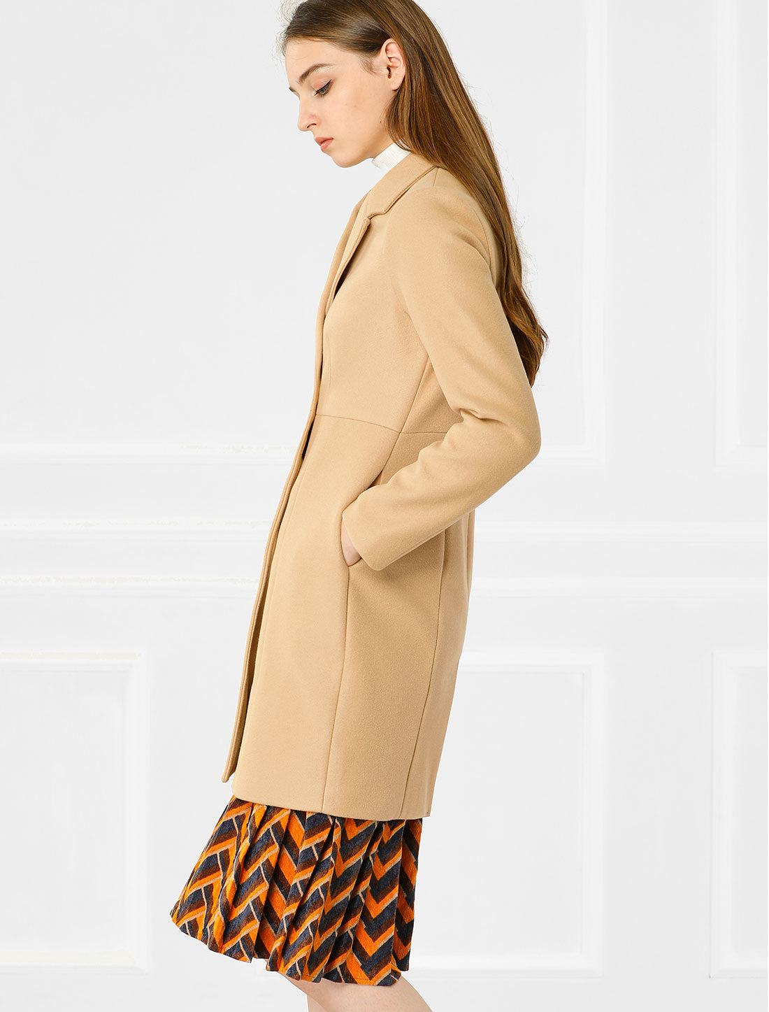 Slant Pocket Belted Classic Trench