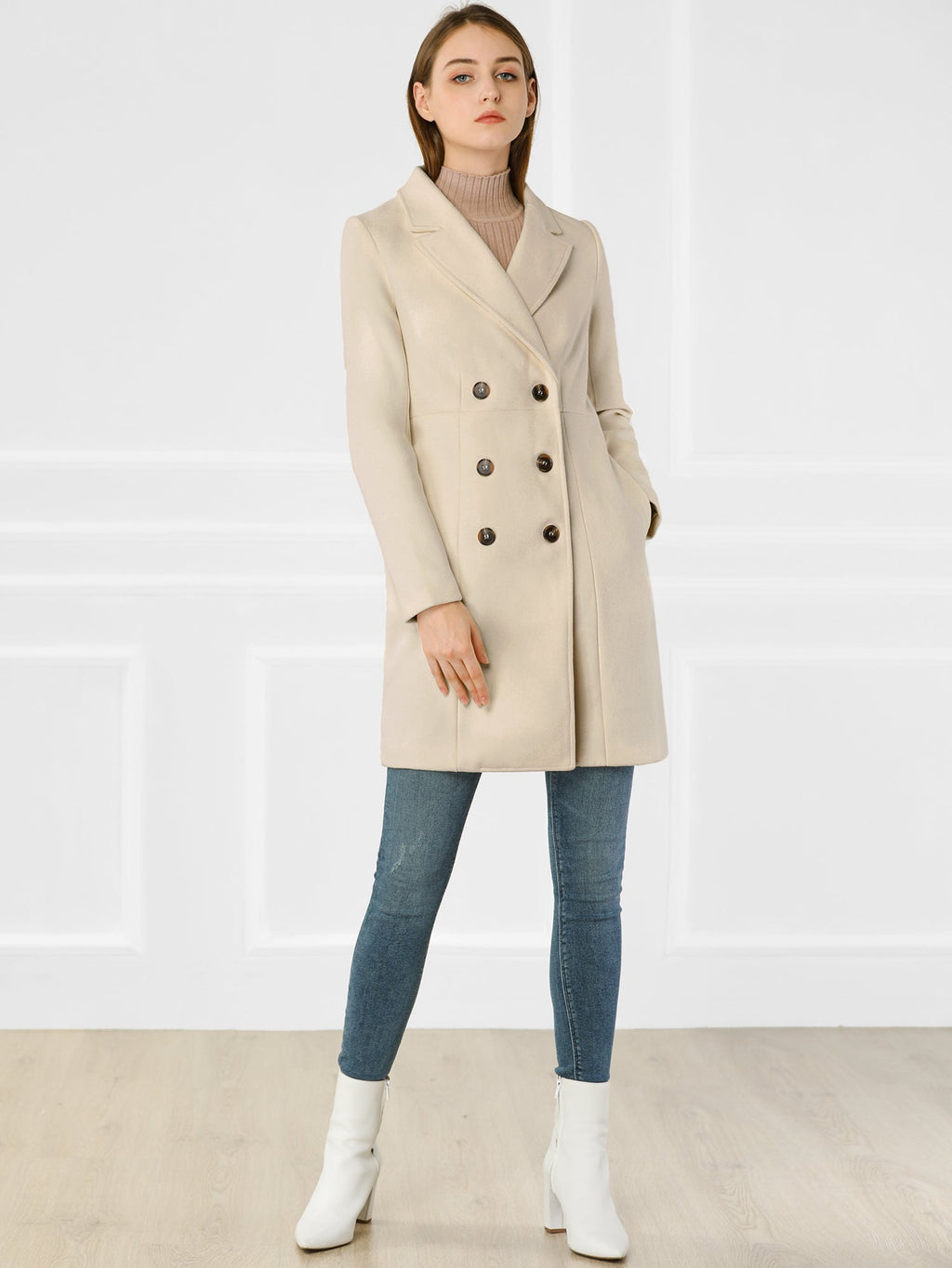 Slant Pocket Belted Classic Trench