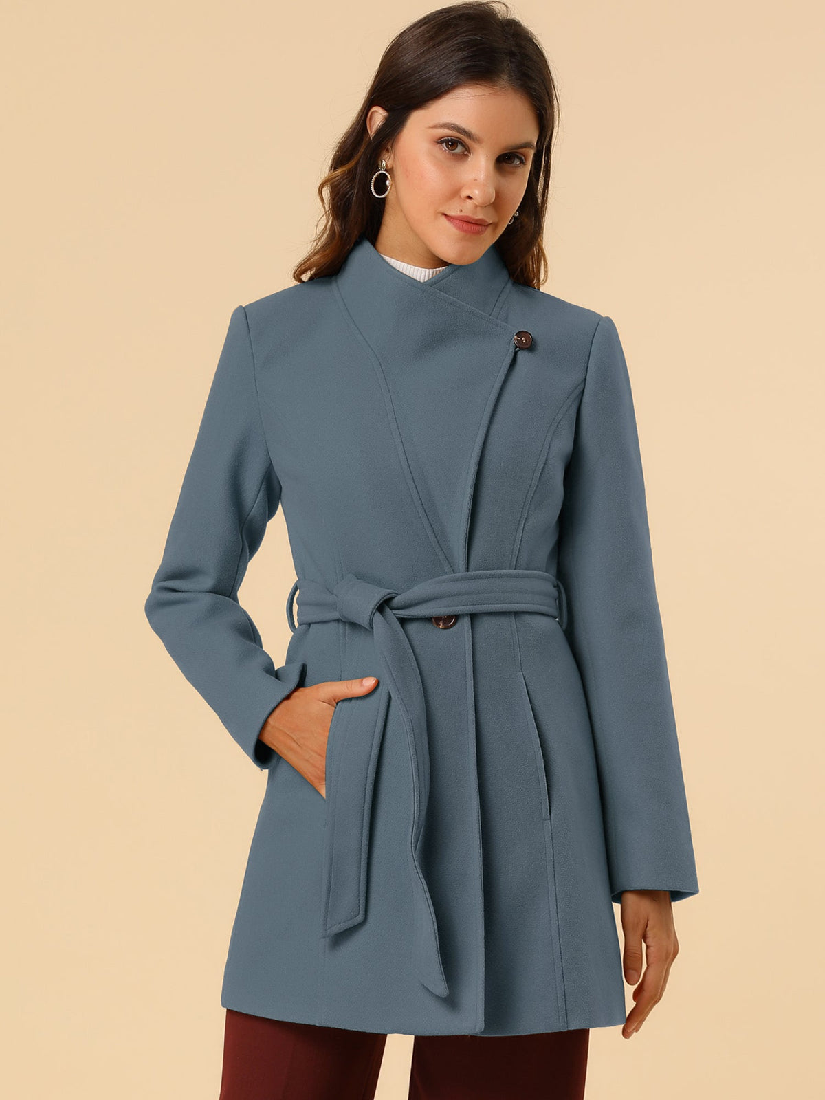 Cloud Ridge Belted Coat