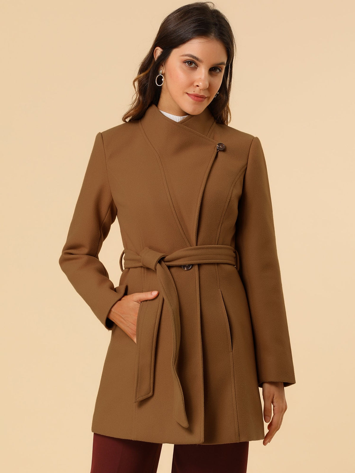 Cloud Ridge Belted Coat