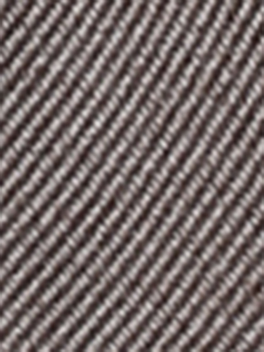 Slim-Profile Striped Overcoat