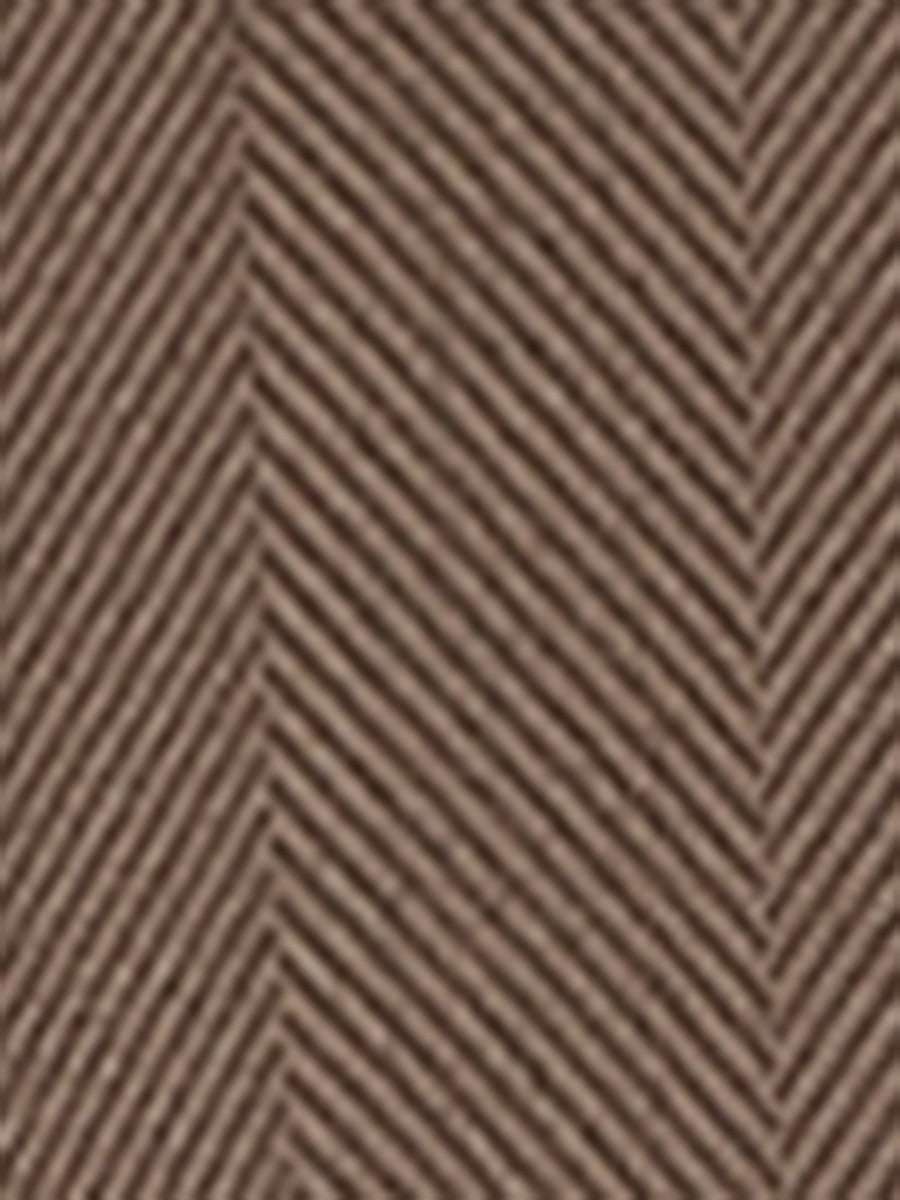 Slim-Profile Striped Overcoat