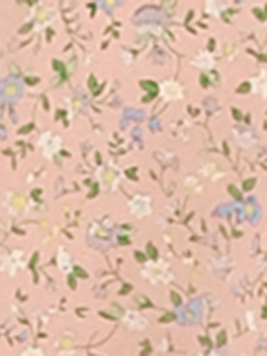 V-Neck Floral Flutter Dress