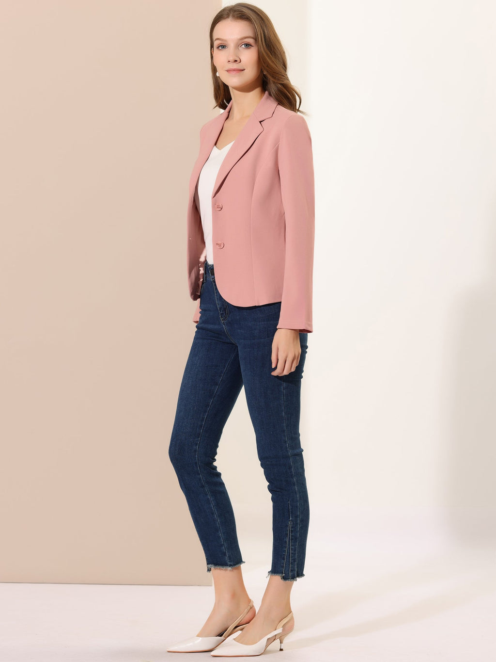Lightweight Slim Mid Blazer