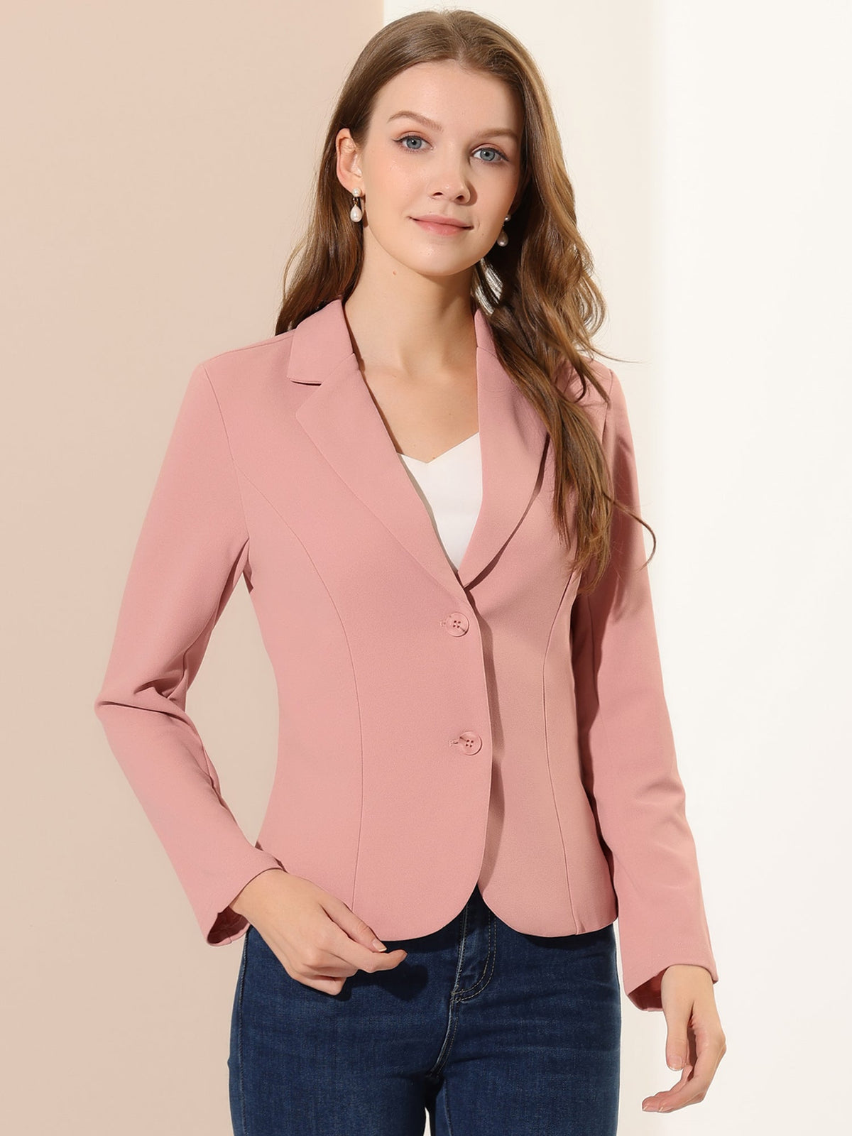 Lightweight Slim Mid Blazer