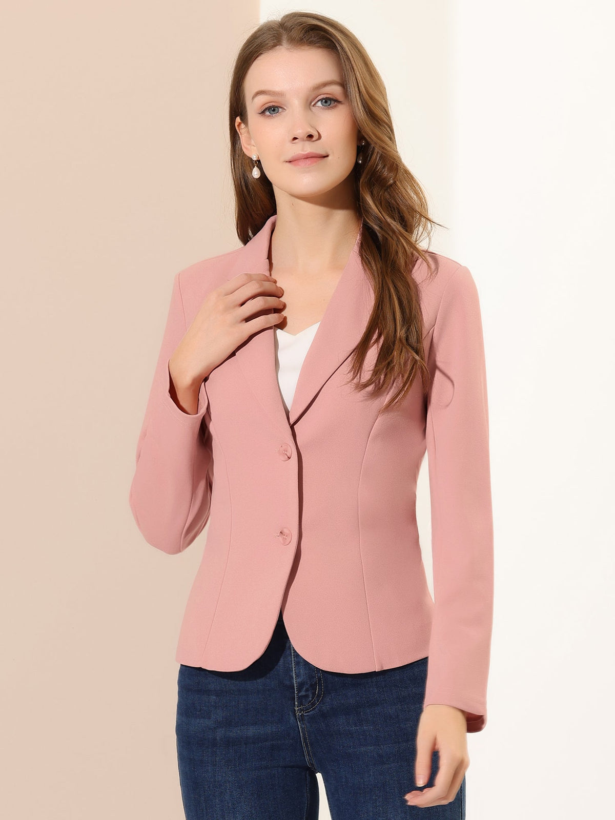 Lightweight Slim Mid Blazer