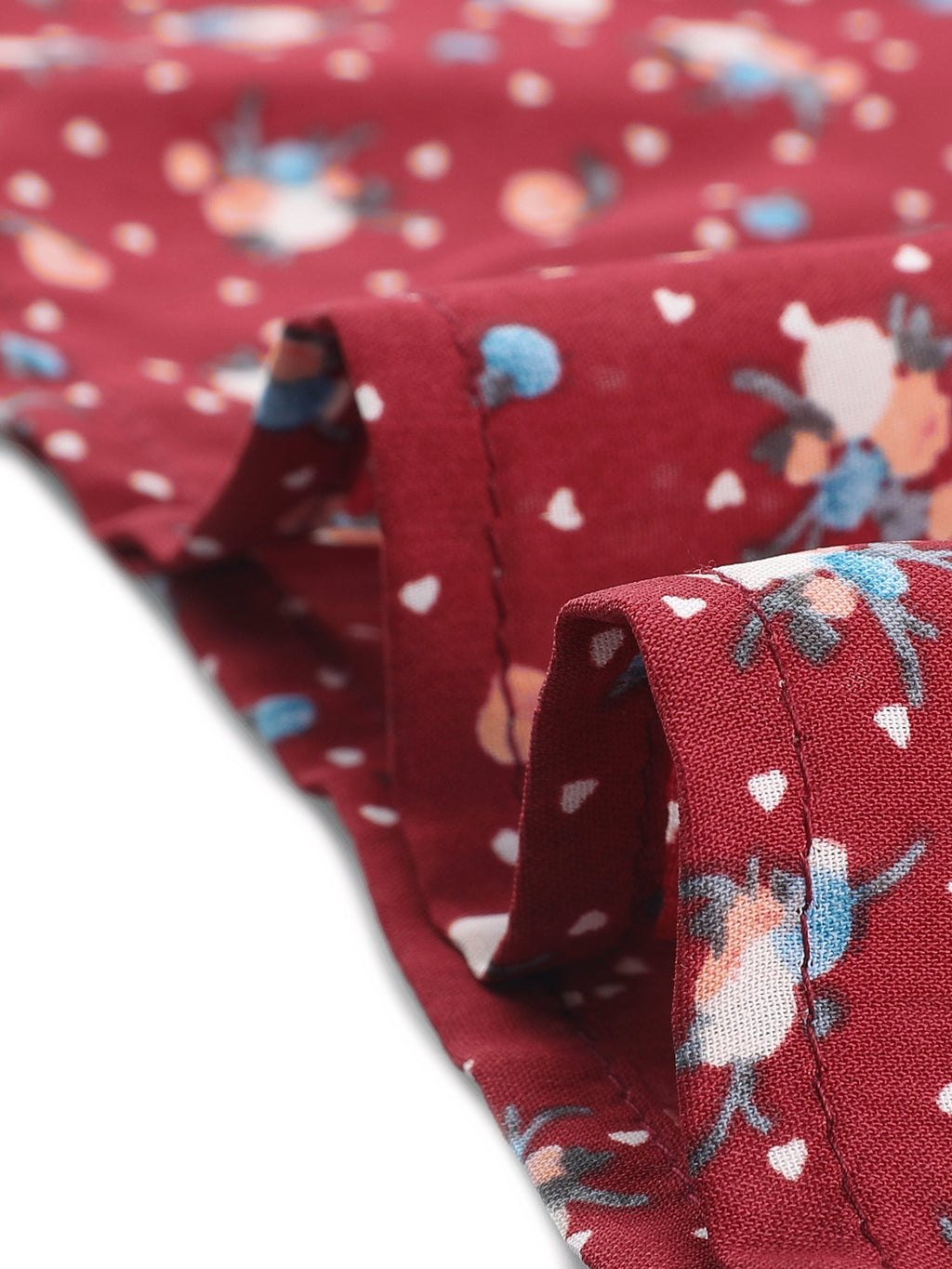 Smocked Floral Square Neck Dress