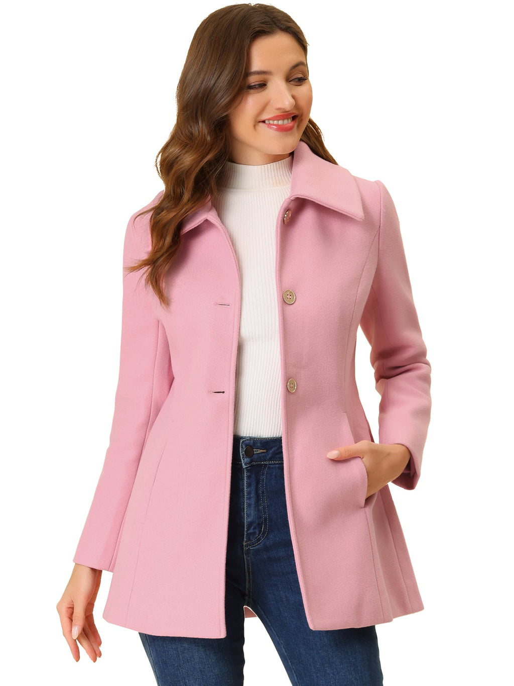 Bowtie Back A-Line Coat