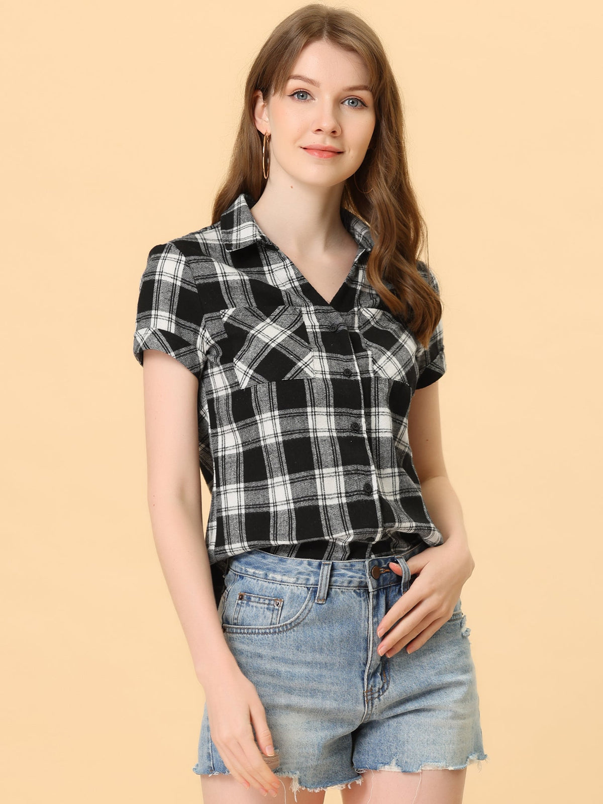 Lightweight Flannel Short Sleeve