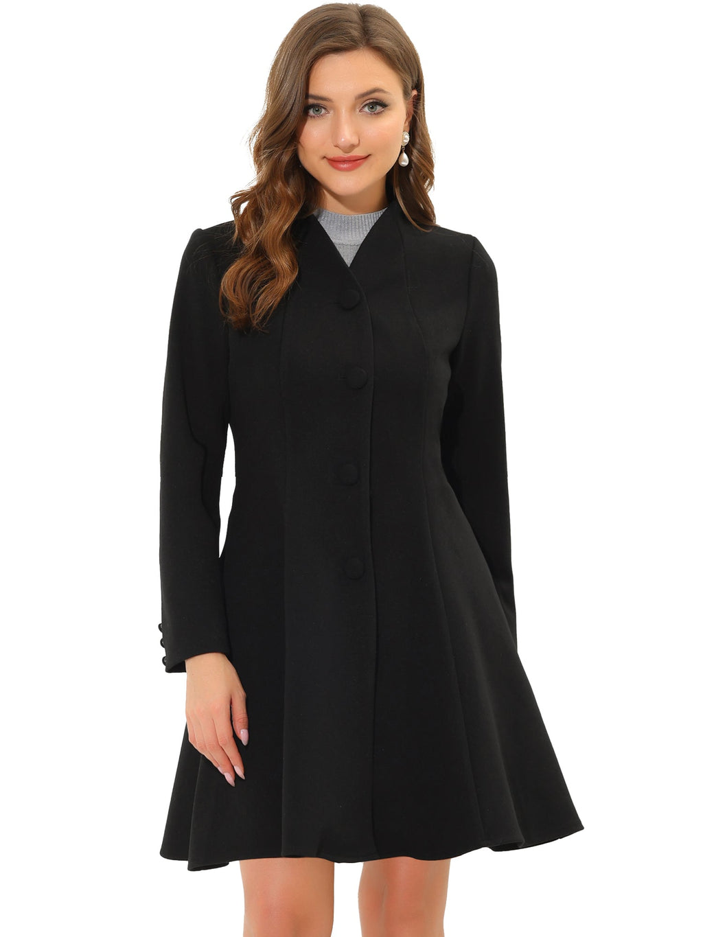 Tencel Soft Silhouette Overcoat