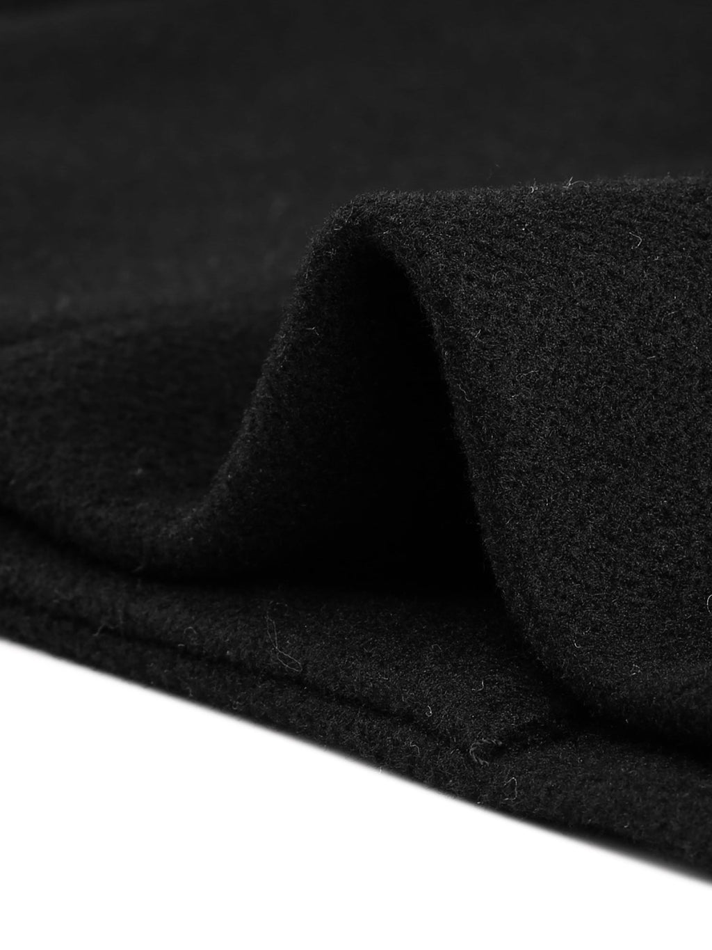 Mid-Thigh Polyester Contrast Coat