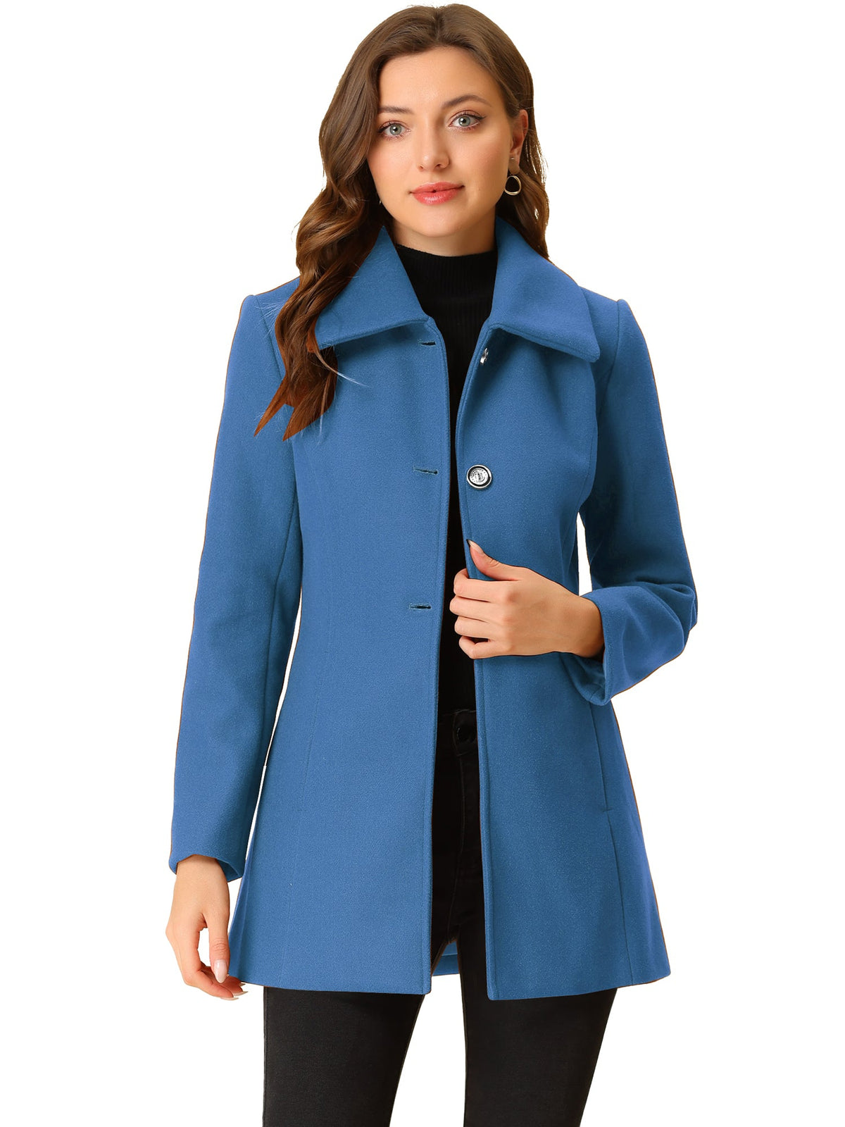 Bowtie Back A-Line Coat