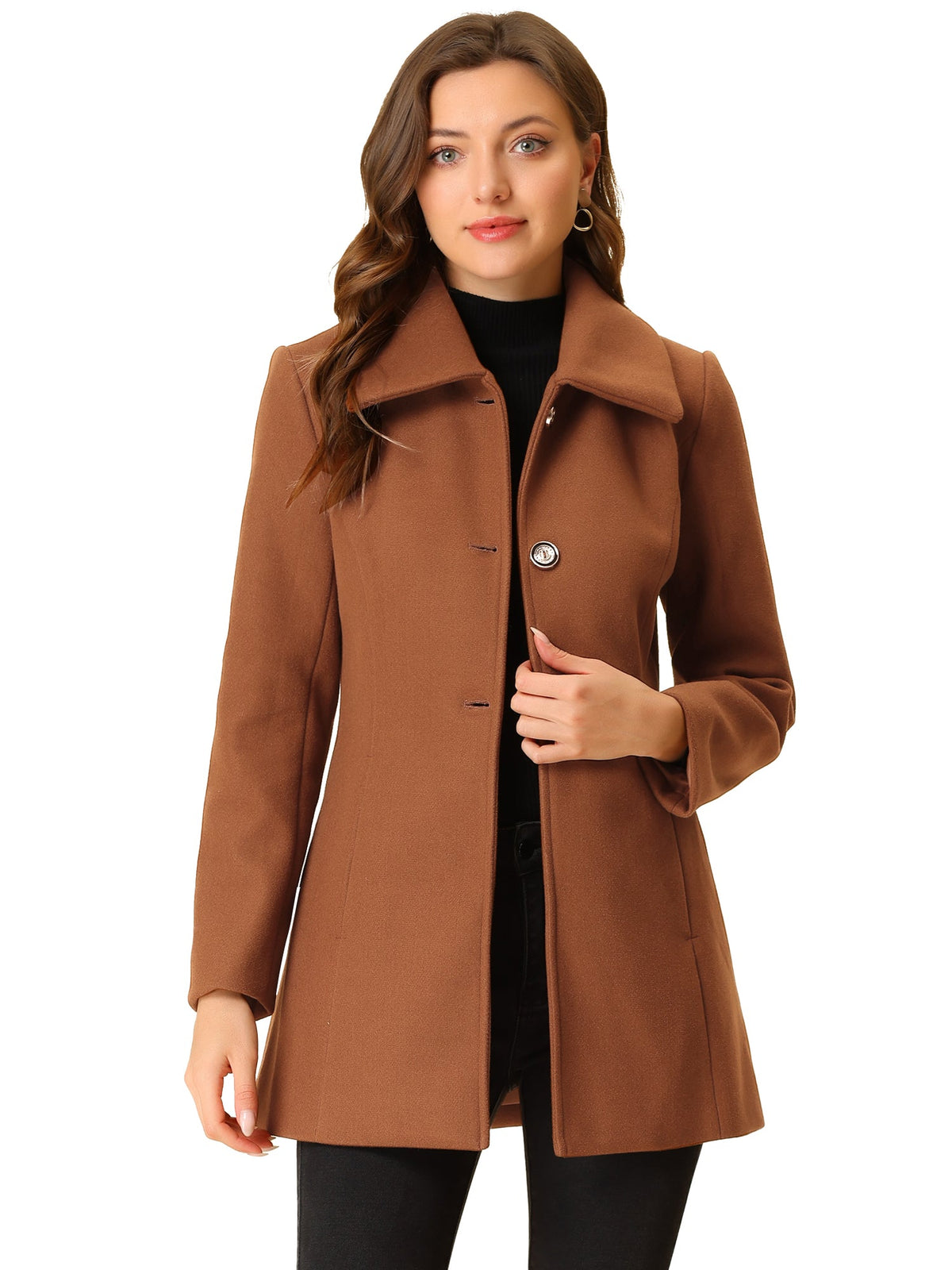 Bowtie Back A-Line Coat