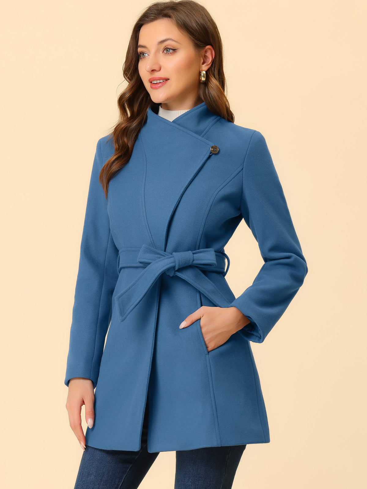 Cloud Ridge Belted Coat