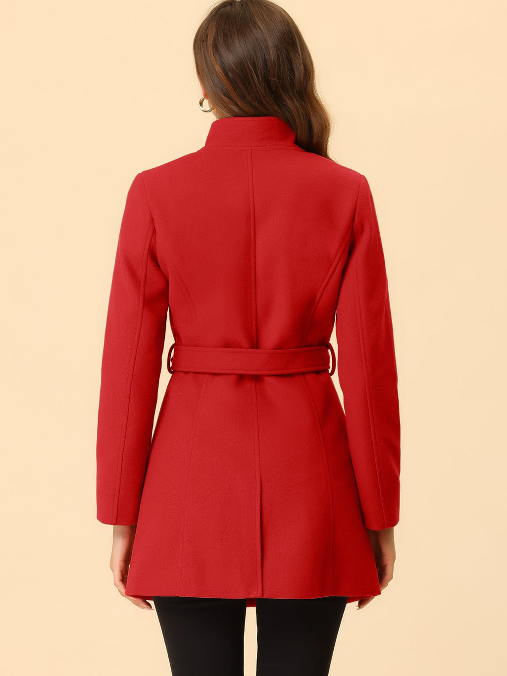 Button-Closure Classic Trench