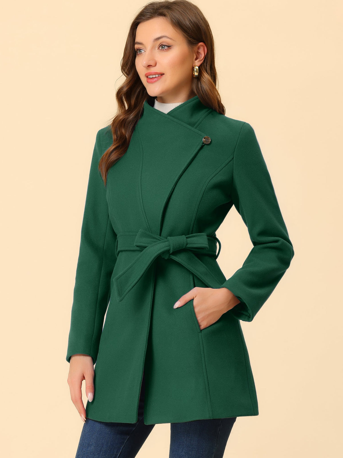 Cloud Ridge Belted Coat