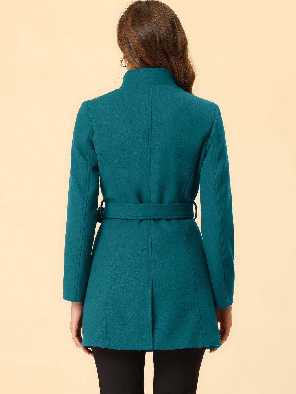 Button-Closure Classic Trench