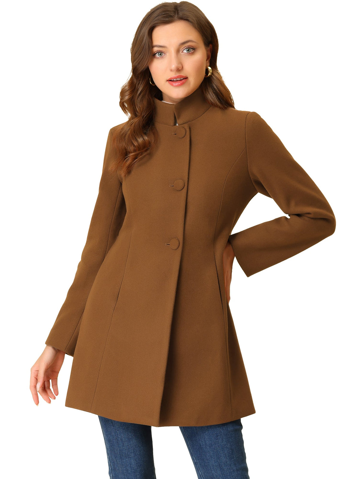 Low-Iron Soft-Hand Long Overcoat