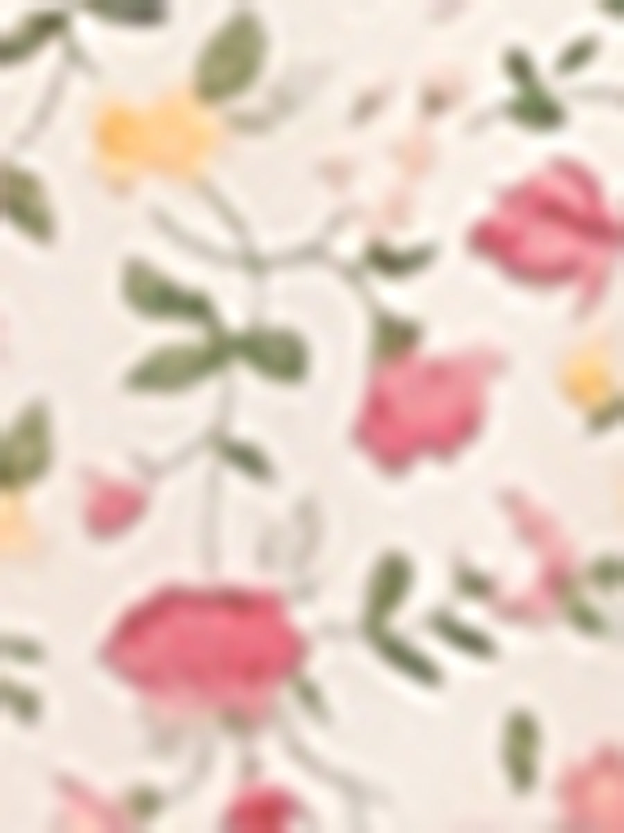 V-Neck Floral Flutter Dress
